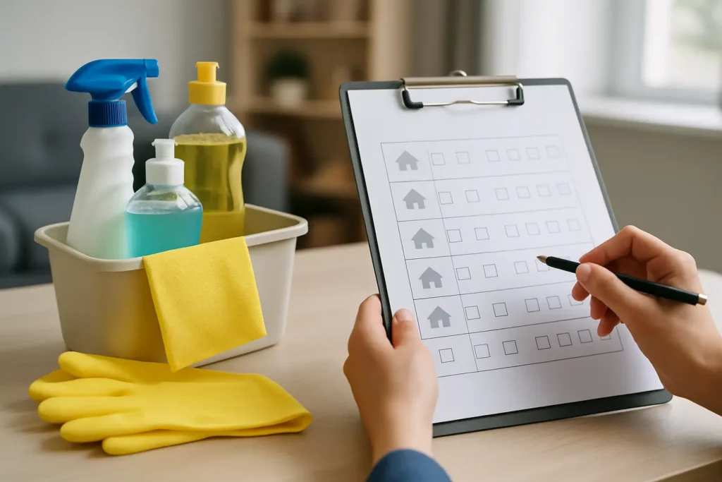 Regelmäßige Reinigung: Plan statt Stress