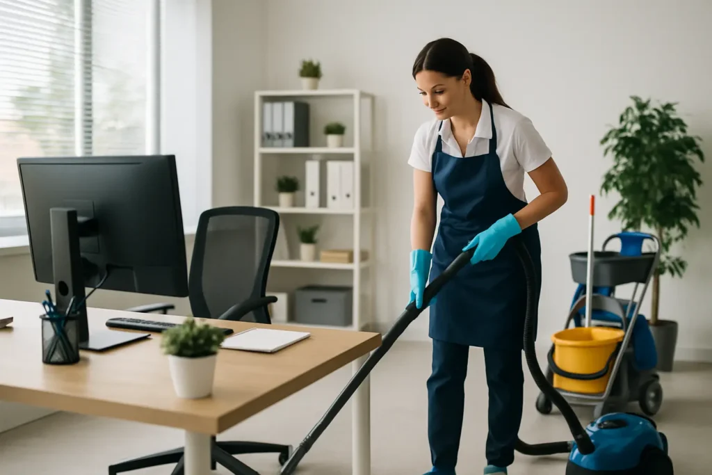 Büro sauber halten: Wann sich Profis lohnen