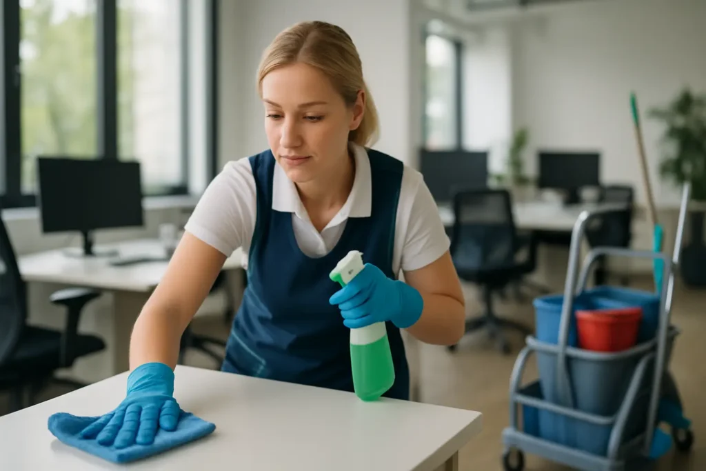 Gute Büroreinigung in der Nähe finden